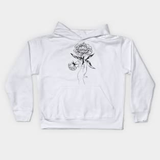 Catching Flowers Kids Hoodie